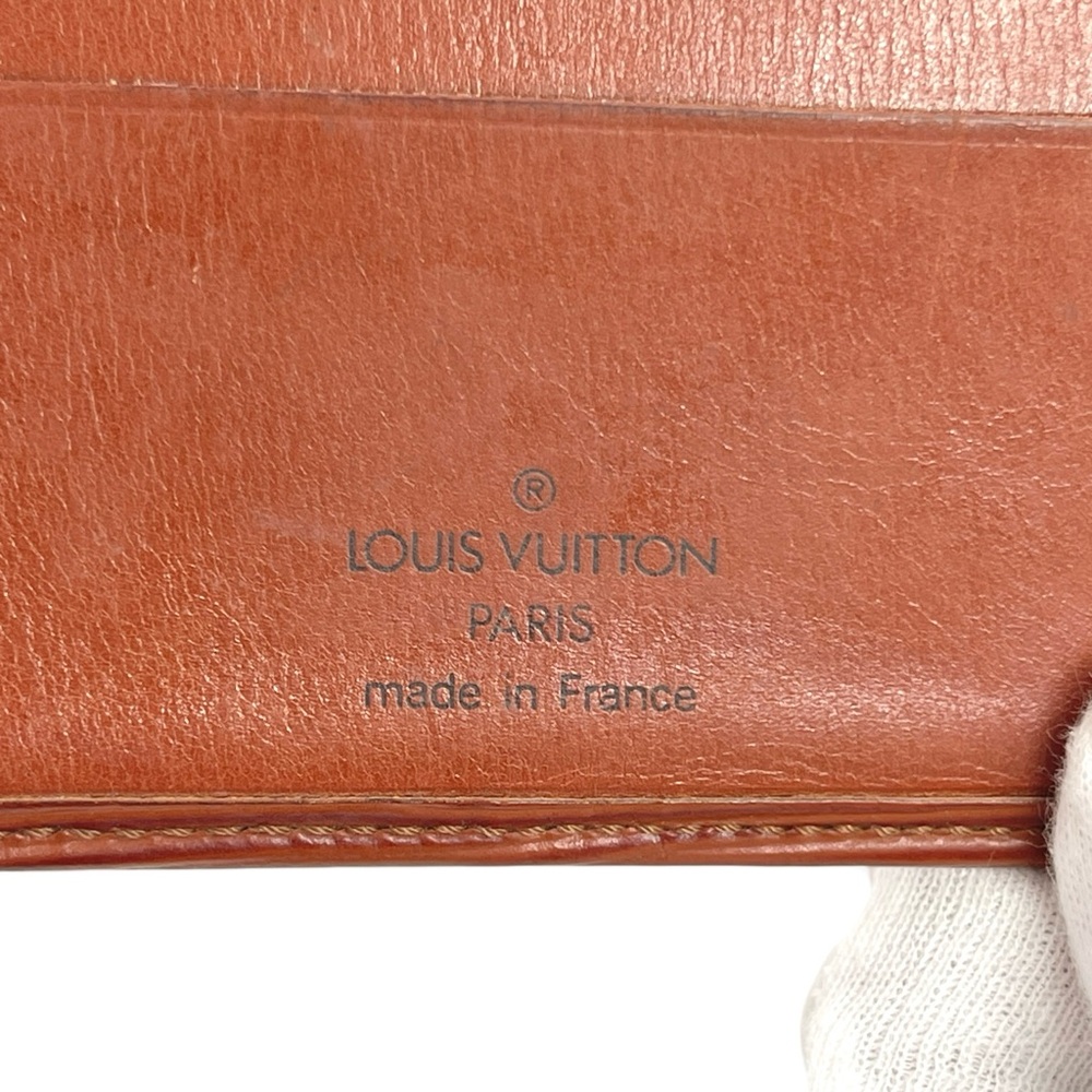 LOUIS VUITTON LV Burnt Sienna Epi Bifold Wallet - Picture 3 of 14